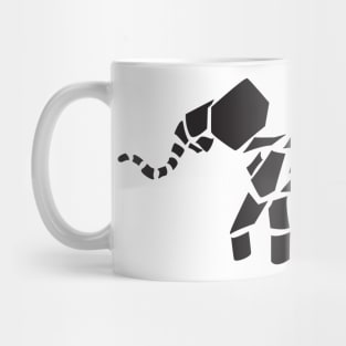 Geometric Elephant Mug